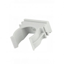 Крепёж-клипса для труб Полистирол д25 (100шт/уп)